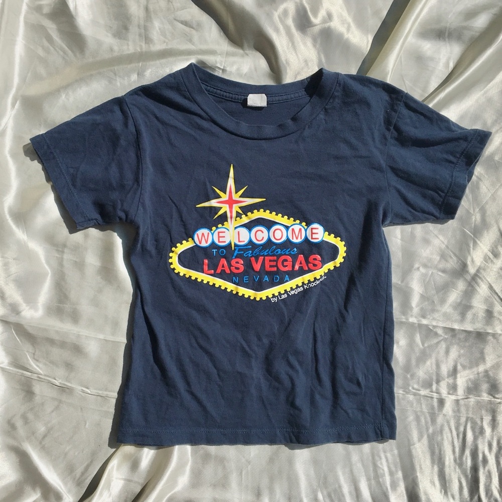 women’s crop baby tee las vegas